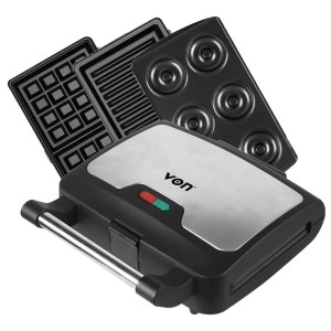 Von VSSP8AMCX Sandwich Maker 4 in 1 - Stainless Steel