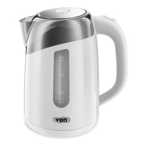 Von VSKL17BNW 1.7L Upright Cordless Kettle