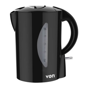 Von VSKC17BVK 1.7L Corded Kettle 2200W - Black